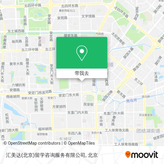 汇美达(北京)留学咨询服务有限公司地图