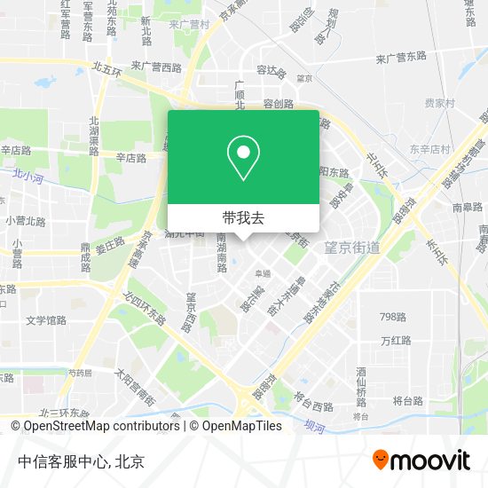 中信客服中心地图