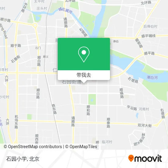 石园小学地图