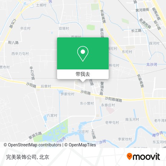 完美装饰公司地图