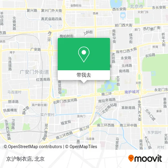 京沪制衣店地图