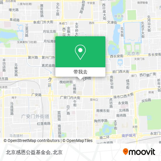 北京感恩公益基金会地图