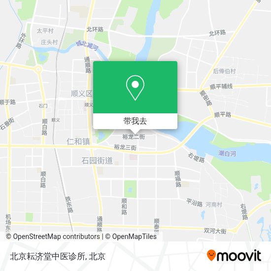 北京耘济堂中医诊所地图