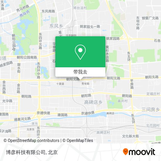 博彦科技有限公司地图