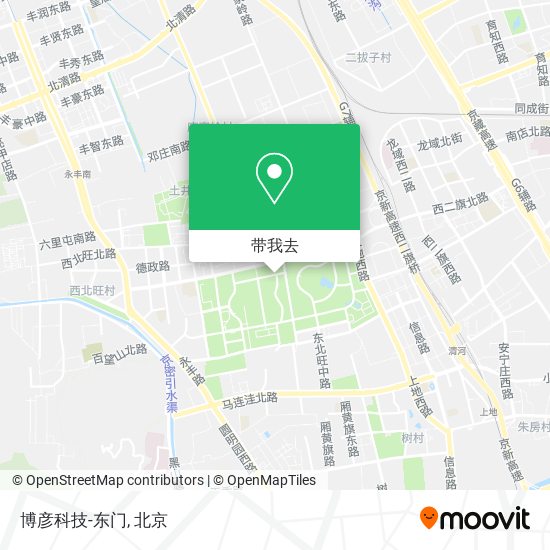 博彦科技-东门地图
