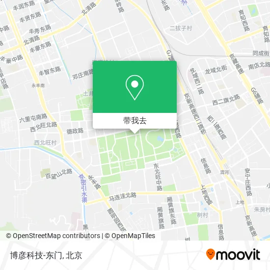 博彦科技-东门地图