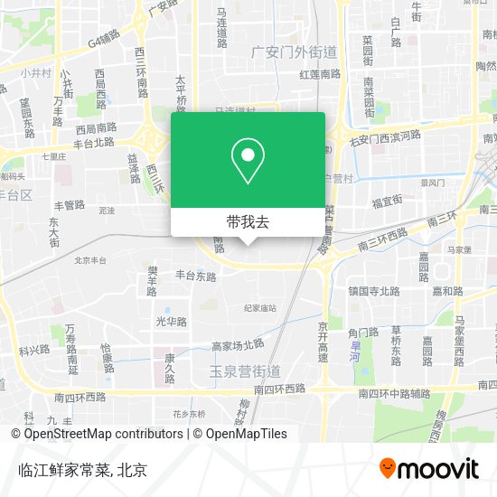 临江鲜家常菜地图