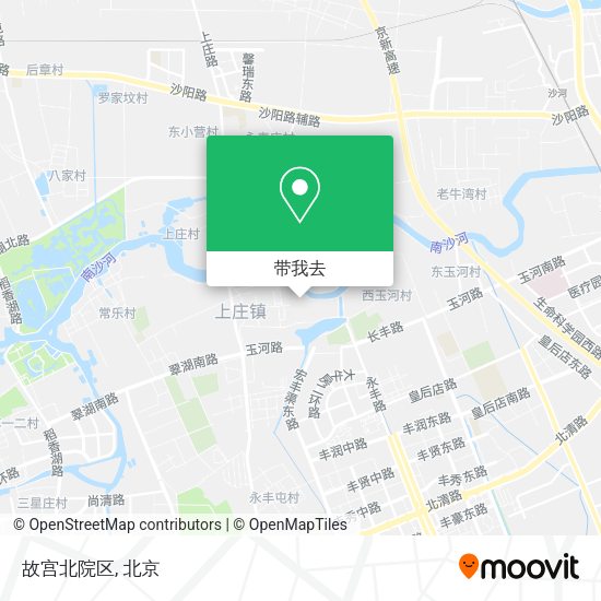 故宫北院区地图
