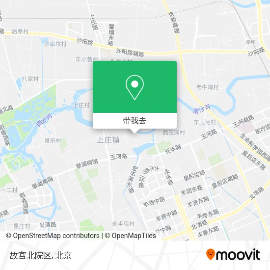 故宫北院区地图