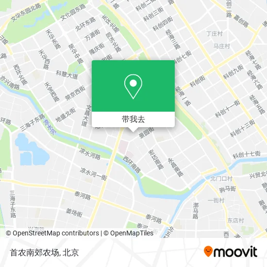 首农南郊农场地图
