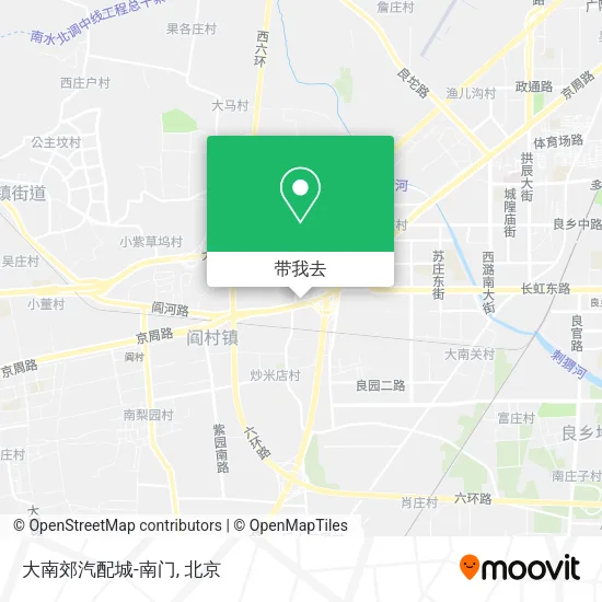 大南郊汽配城-南门地图