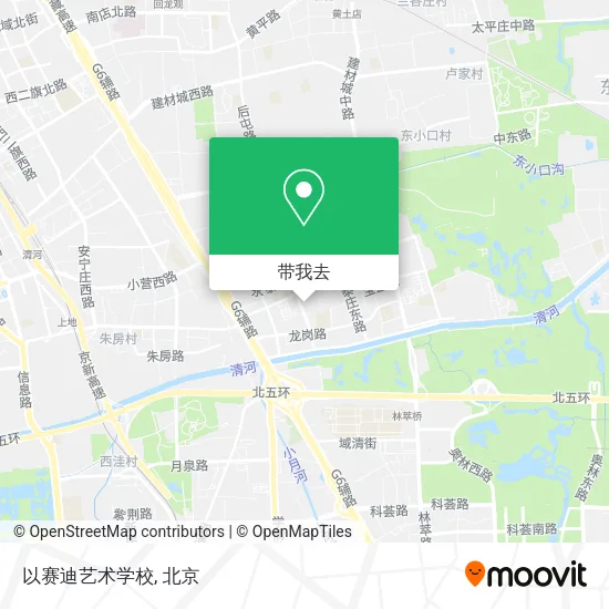 以赛迪艺术学校地图