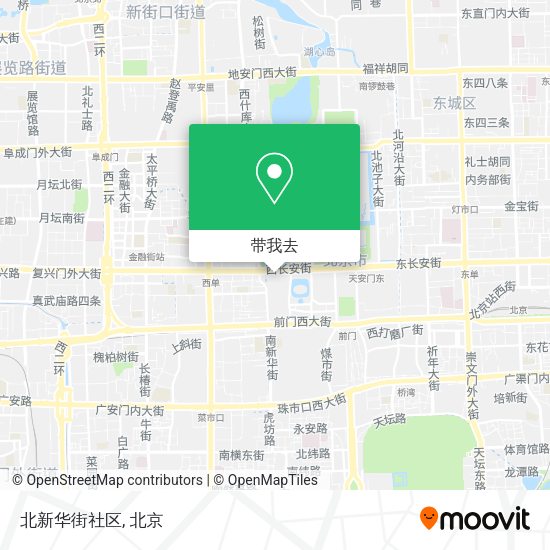 北新华街社区地图