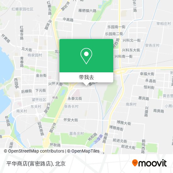 平华商店(富密路店)地图