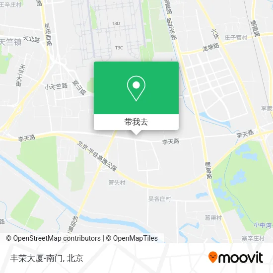 丰荣大厦-南门地图