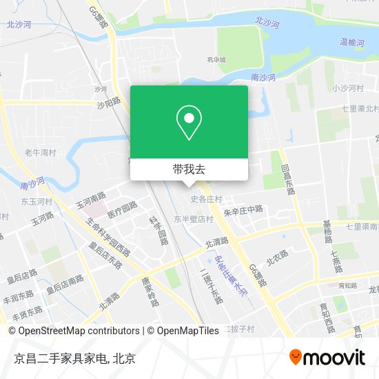 京昌二手家具家电地图