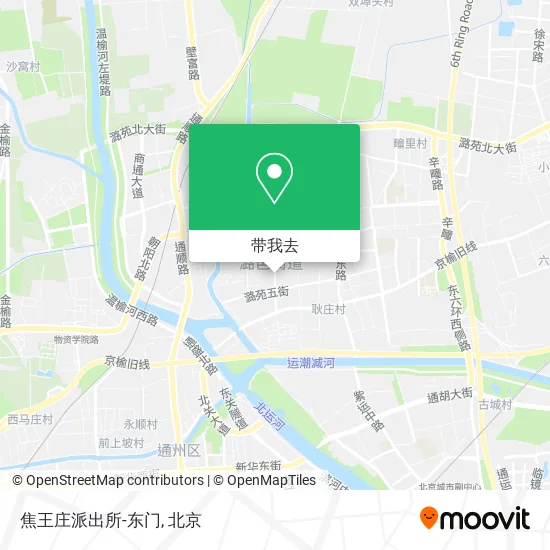 焦王庄派出所-东门地图