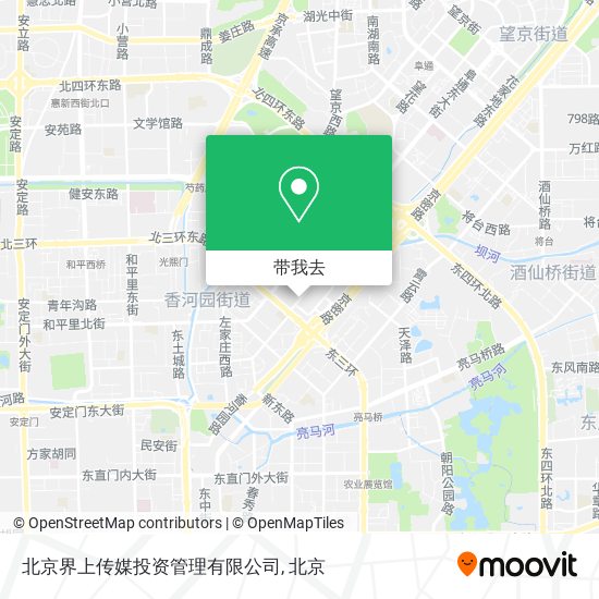 北京界上传媒投资管理有限公司地图