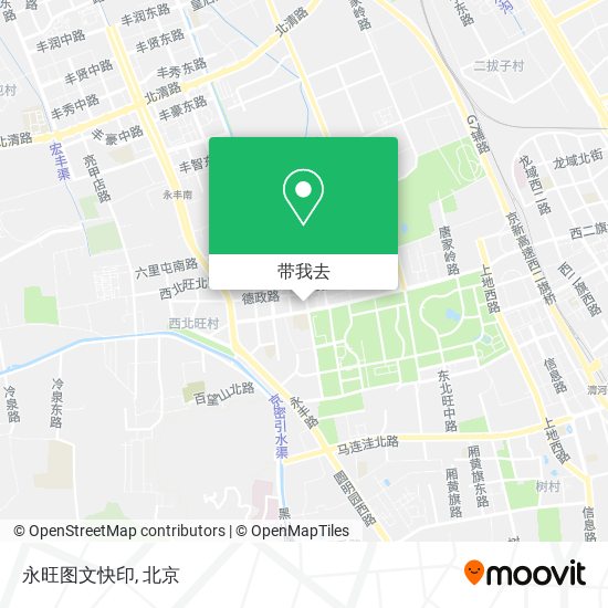 永旺图文快印地图