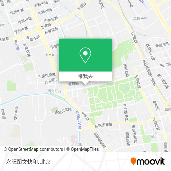 永旺图文快印地图