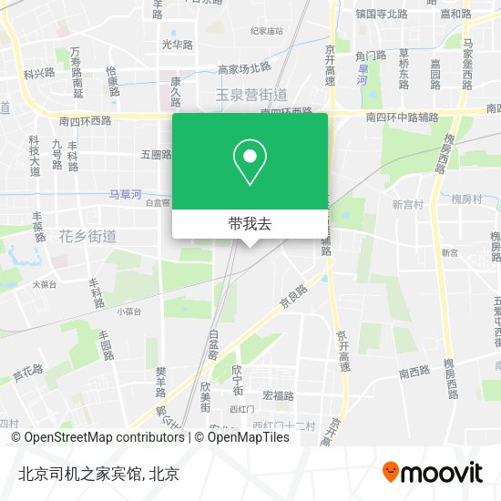 北京司机之家宾馆地图