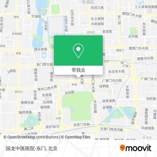 国龙中医医院-东门地图
