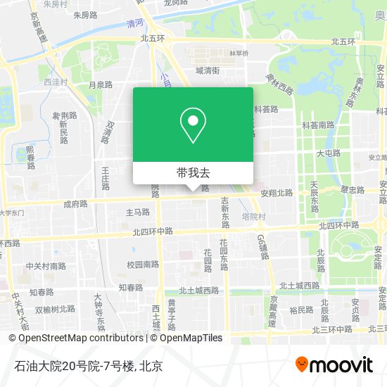石油大院20号院-7号楼地图