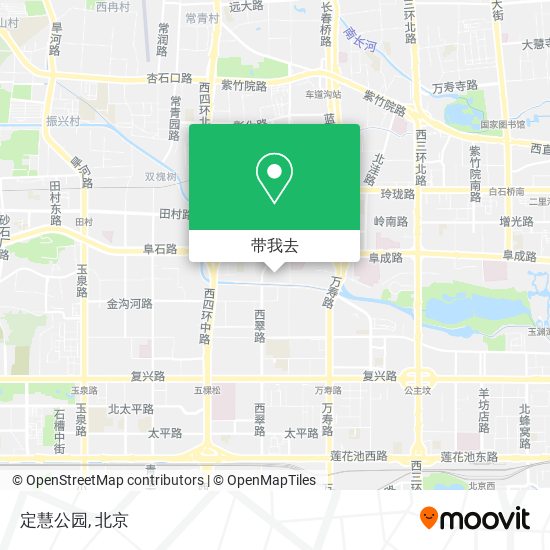 定慧公园地图