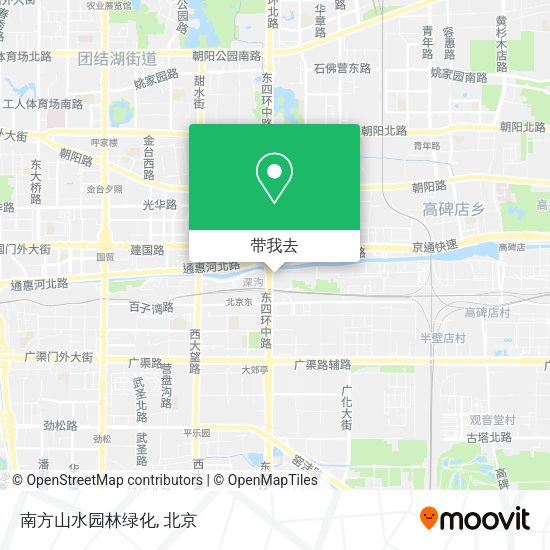 南方山水园林绿化地图