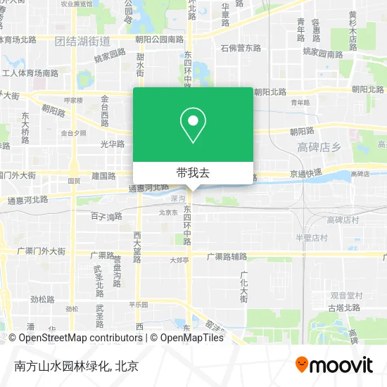 南方山水园林绿化地图