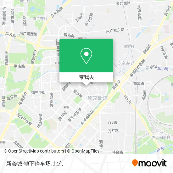 新荟城-地下停车场地图