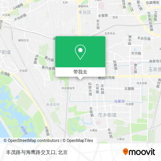 丰茂路与海鹰路交叉口地图