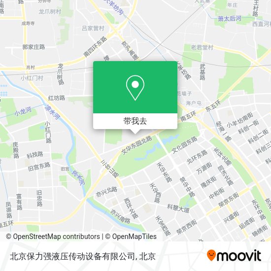 北京保力强液压传动设备有限公司地图