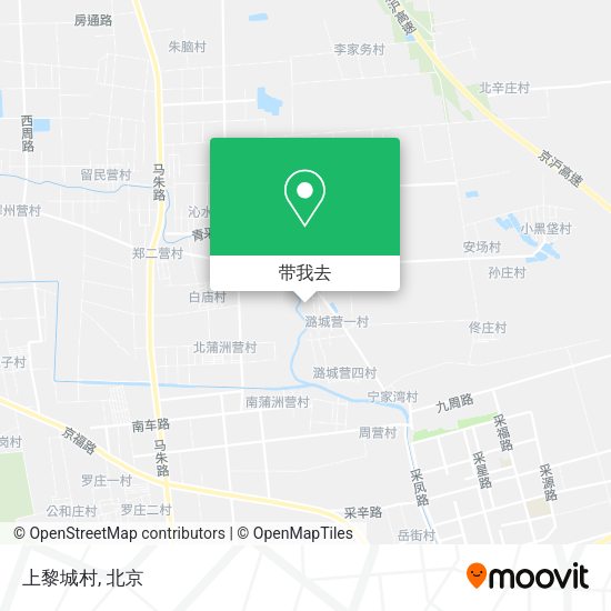 上黎城村地图