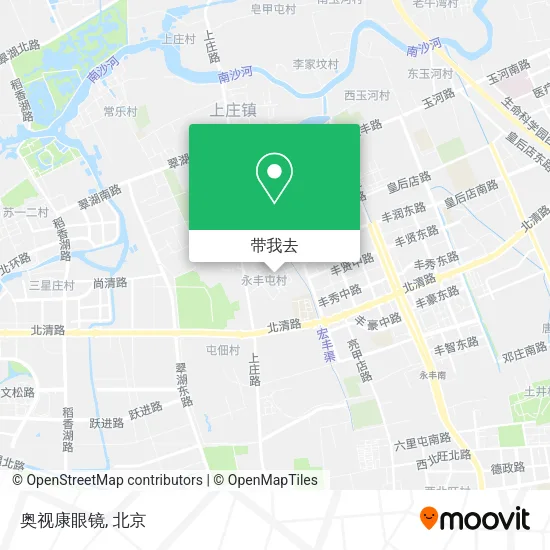 奥视康眼镜地图