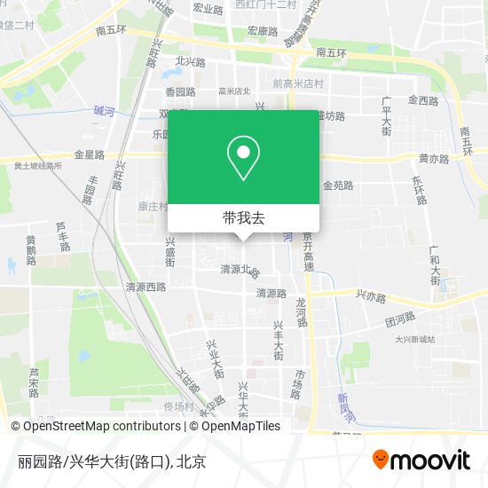 丽园路/兴华大街(路口)地图