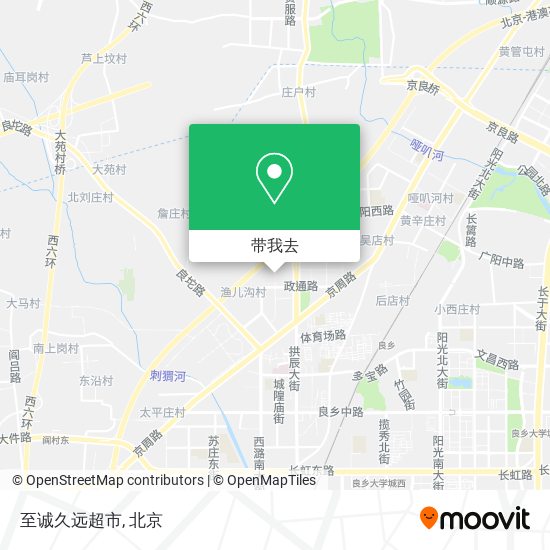 至诚久远超市地图