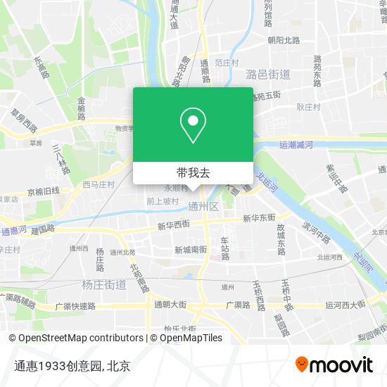 通惠1933创意园地图