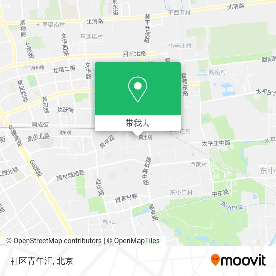社区青年汇地图