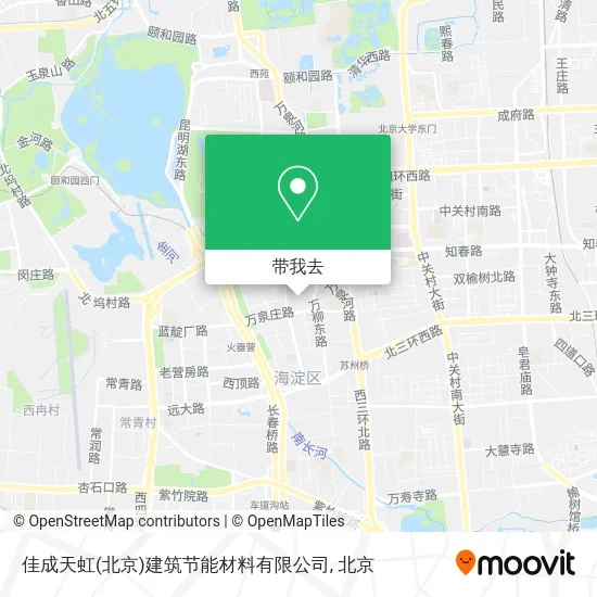 佳成天虹(北京)建筑节能材料有限公司地图