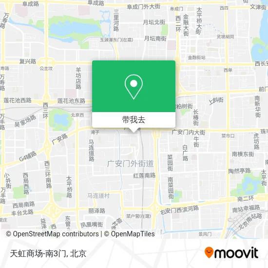 天虹商场-南3门地图