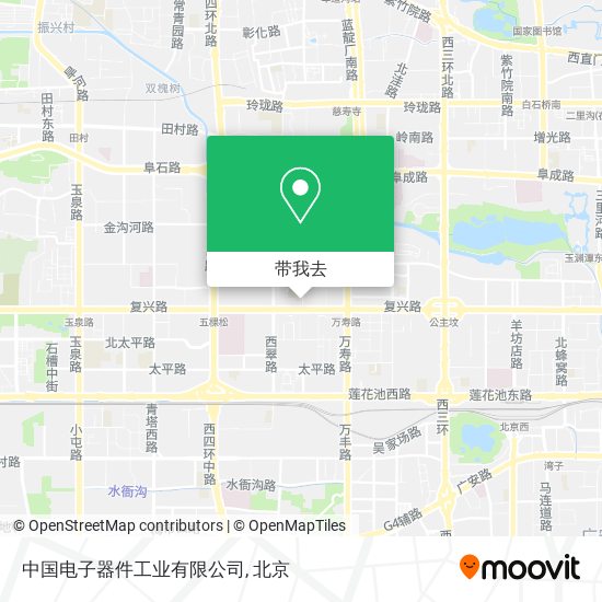 中国电子器件工业有限公司地图