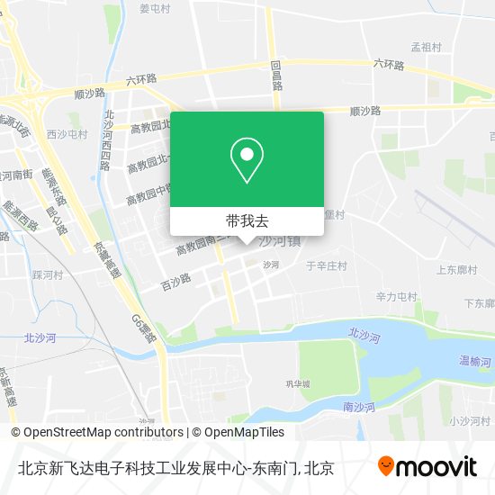 北京新飞达电子科技工业发展中心-东南门地图