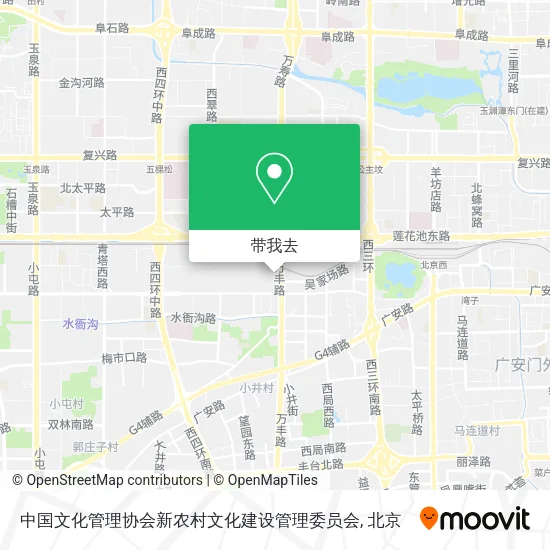 中国文化管理协会新农村文化建设管理委员会地图