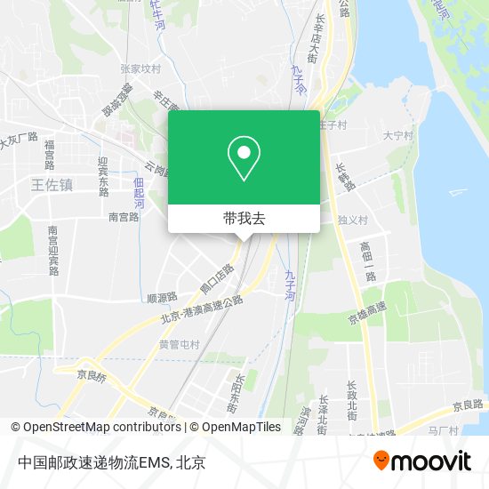 中国邮政速递物流EMS地图