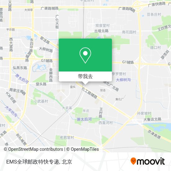 EMS全球邮政特快专递地图