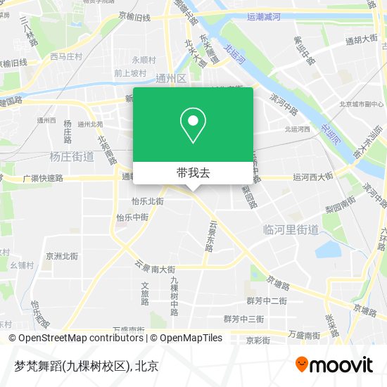 梦梵舞蹈(九棵树校区)地图