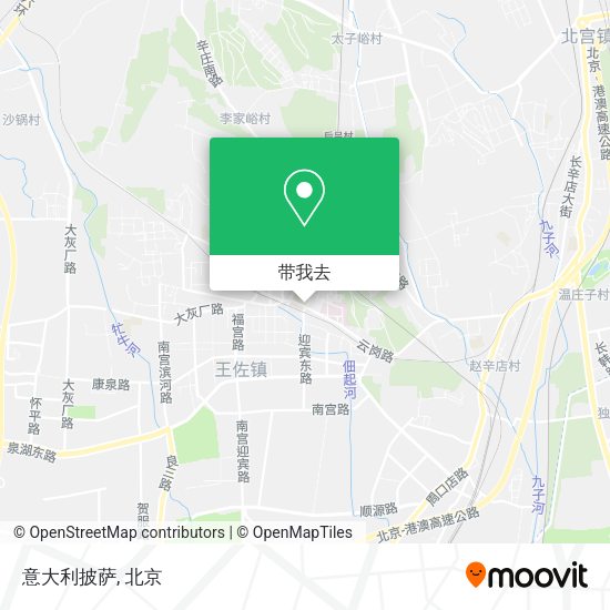 意大利披萨地图