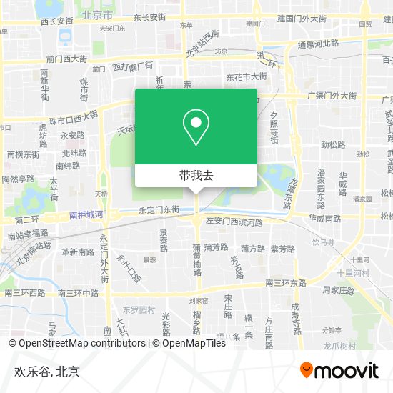 欢乐谷地图