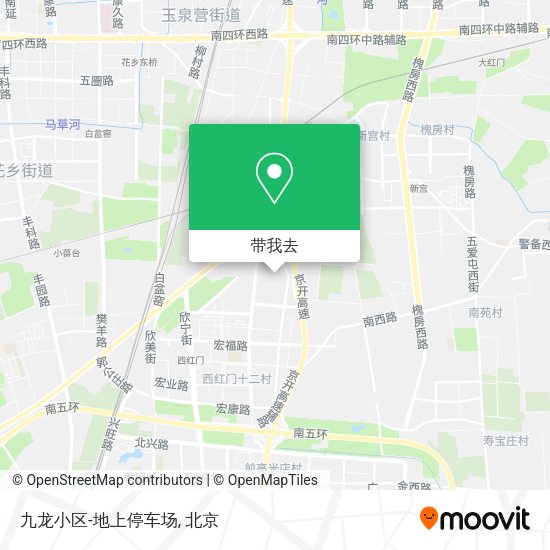 九龙小区-地上停车场地图
